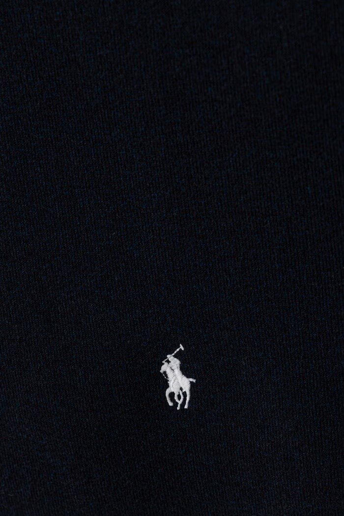 Polo Ralph Lauren шал мъжки от памук тъмносин 710B28863