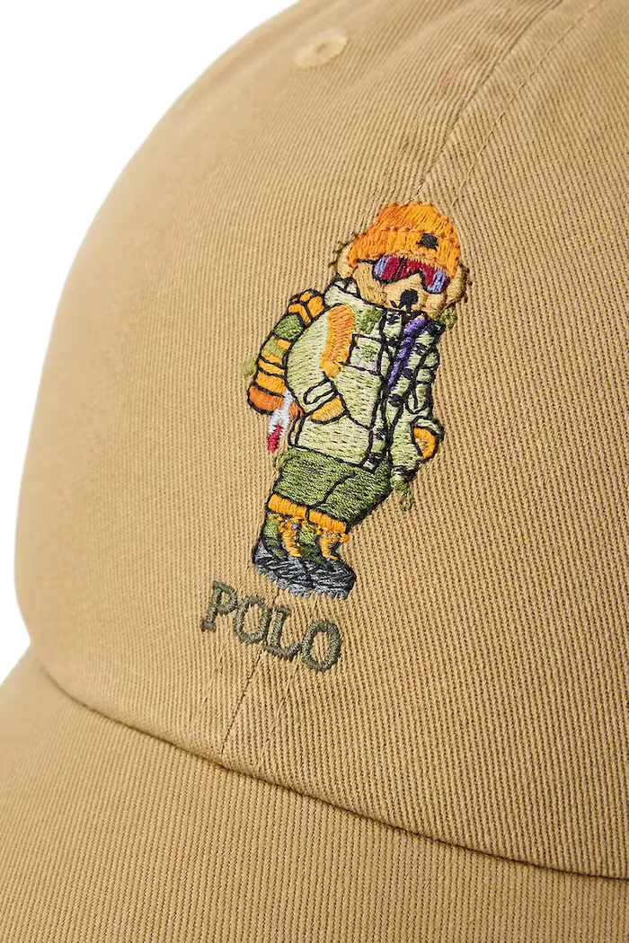 Polo Ralph Lauren шапка с козирка мъжка от памук бежова 710B27553