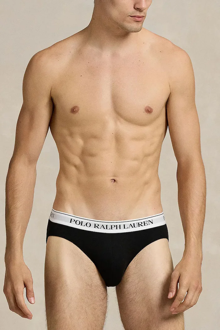 Polo Ralph Lauren слипове мъжки с памук 3 броя зелени 714840543