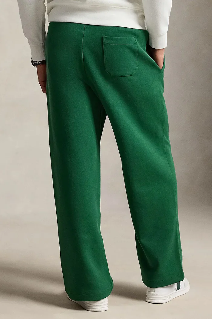 Polo Ralph Lauren спортен панталон мъжки с памук зелен 710B19069