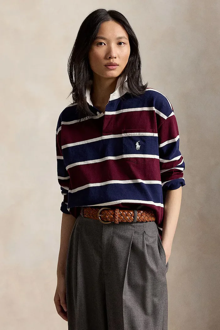 Polo Ralph Lauren суичър дамски от памук многоцветен 211B17775