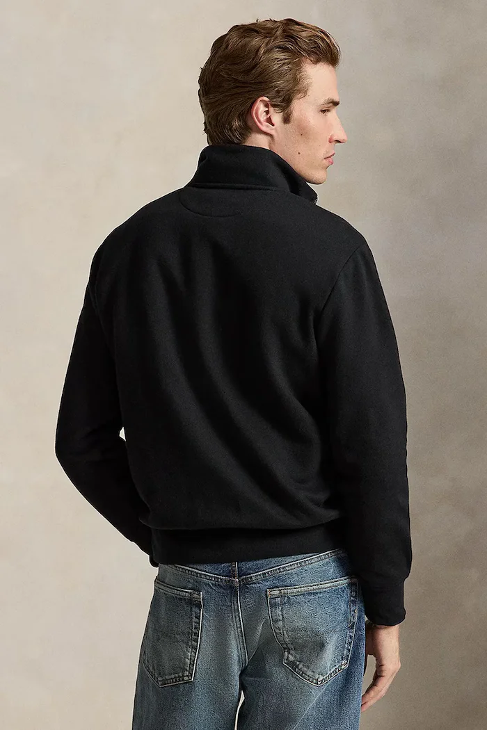 Polo Ralph Lauren суичър мъжки от памук черен 710B28291
