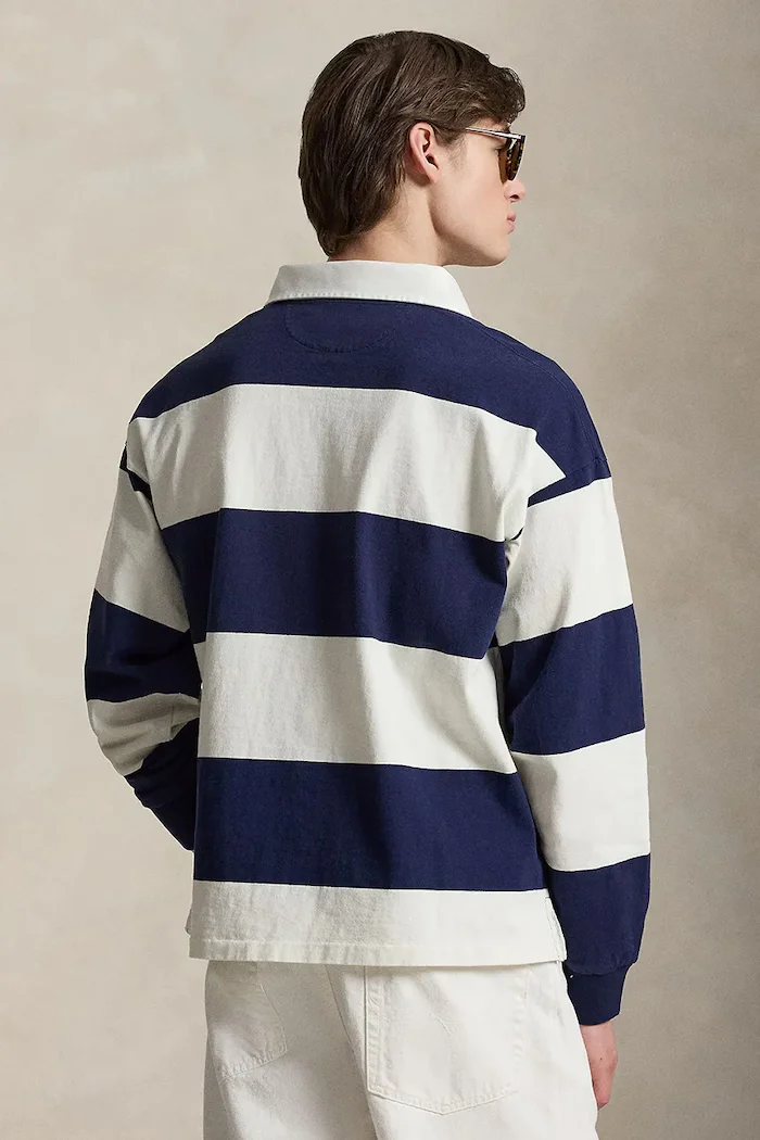Polo Ralph Lauren суичър мъжки от памук тъмносин 710B19139