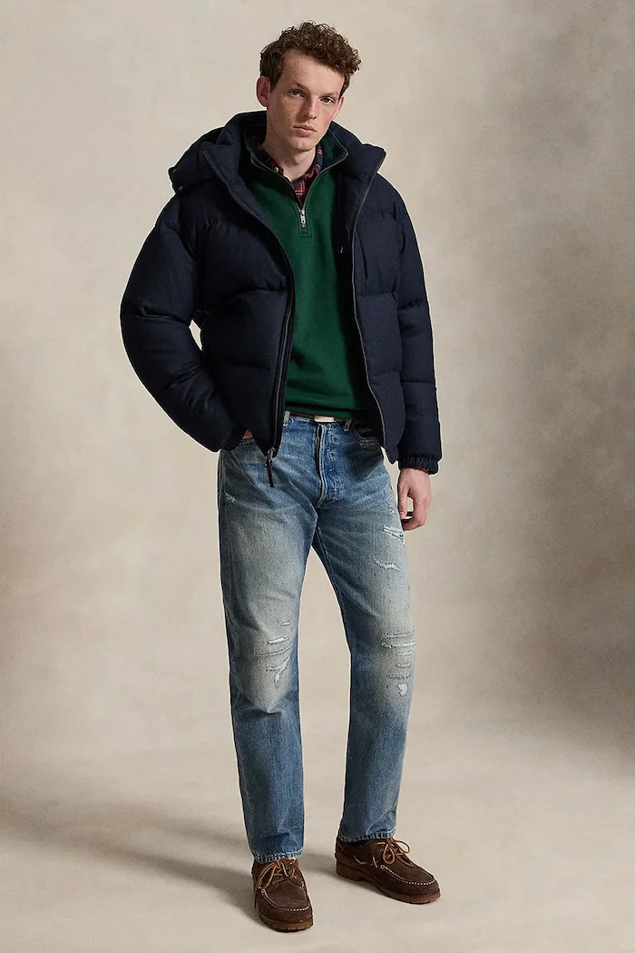 Polo Ralph Lauren суичър мъжки от памук зелен 710B28291