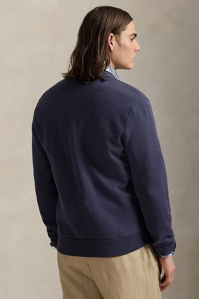 Polo Ralph Lauren Суичър мъжки в синьо с апликация 710980316