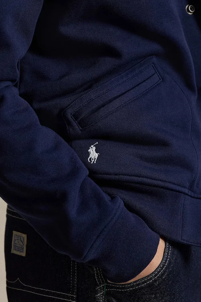 Polo Ralph Lauren Суичър мъжки в тъмносиньо с принт 710A13244