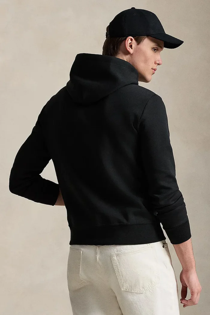 Polo Ralph Lauren суичър с качулка мъжки черен 710907092
