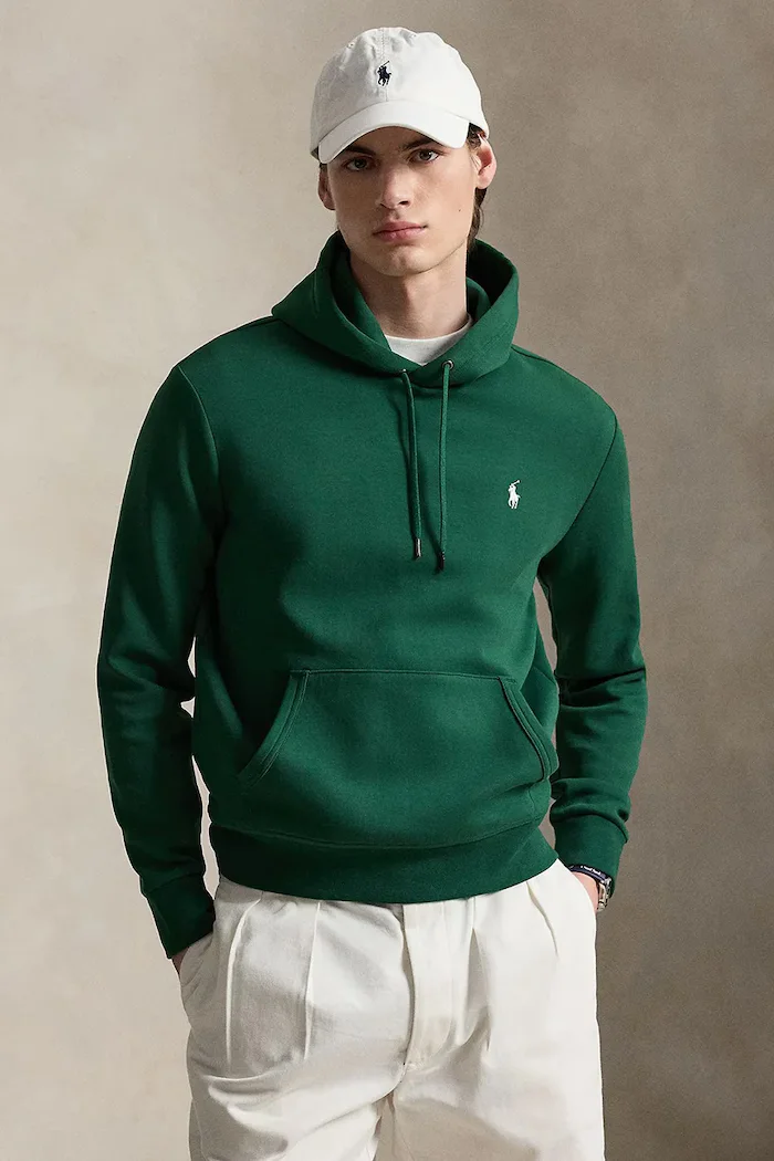 Polo Ralph Lauren суичър с качулка мъжки зелен 710907092