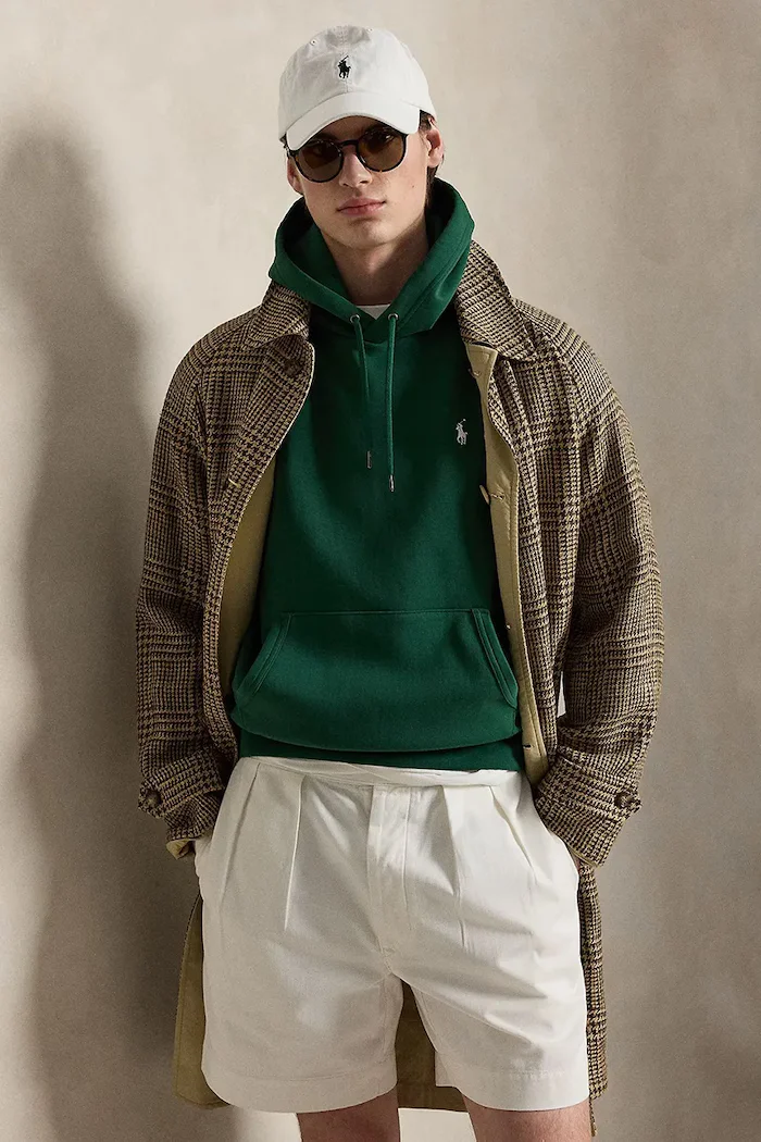 Polo Ralph Lauren суичър с качулка мъжки зелен 710907092