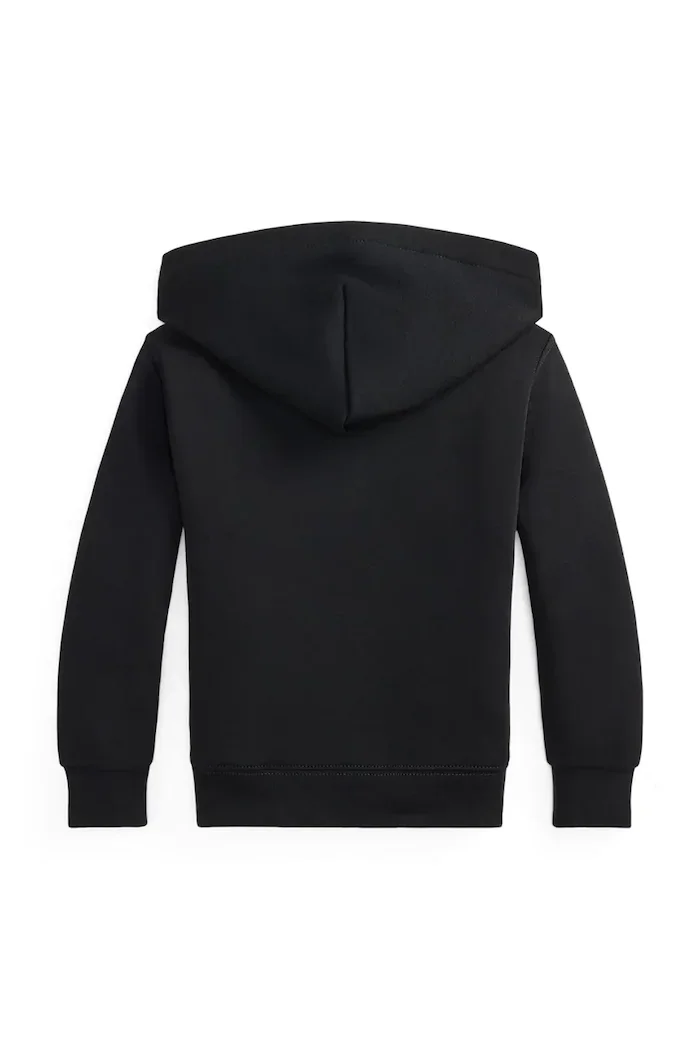 Polo Ralph Lauren суичър с качулка за деца с памук черен 322B29158001