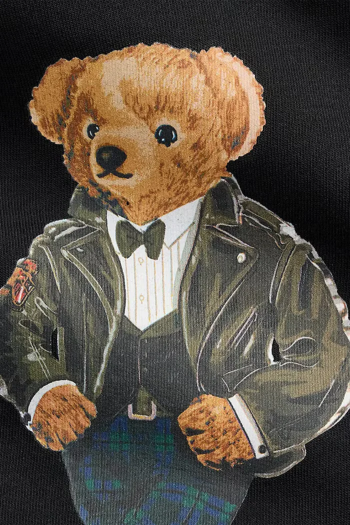 Polo Ralph Lauren суичър с качулка за деца с памук черен 322B29158001