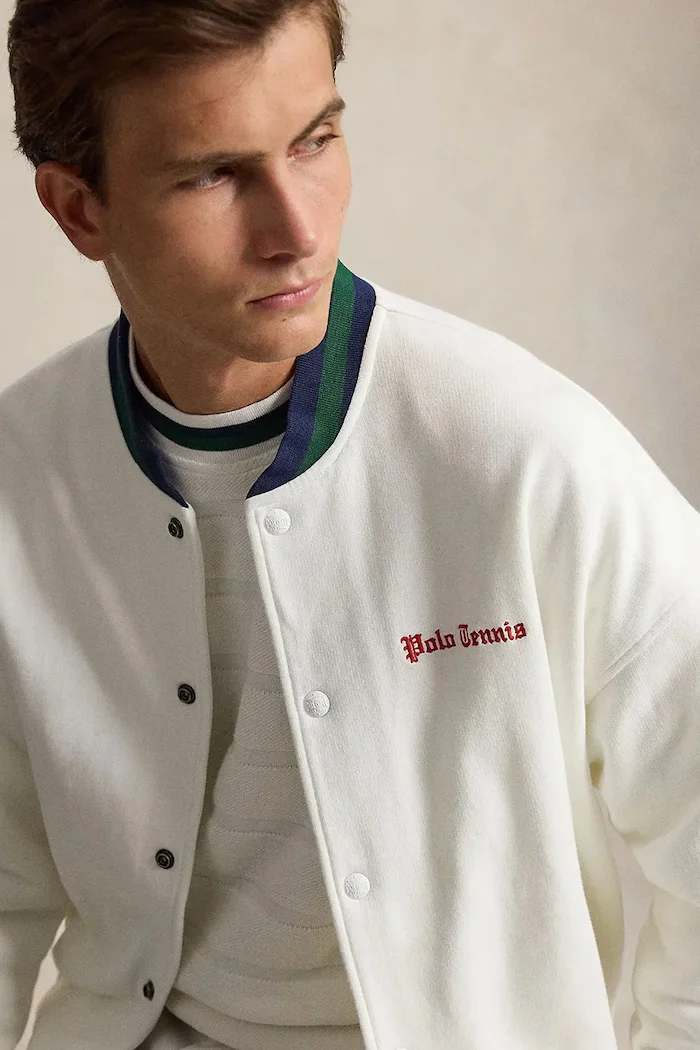 Polo Ralph Lauren суичър с цип мъжки бял 710B19233