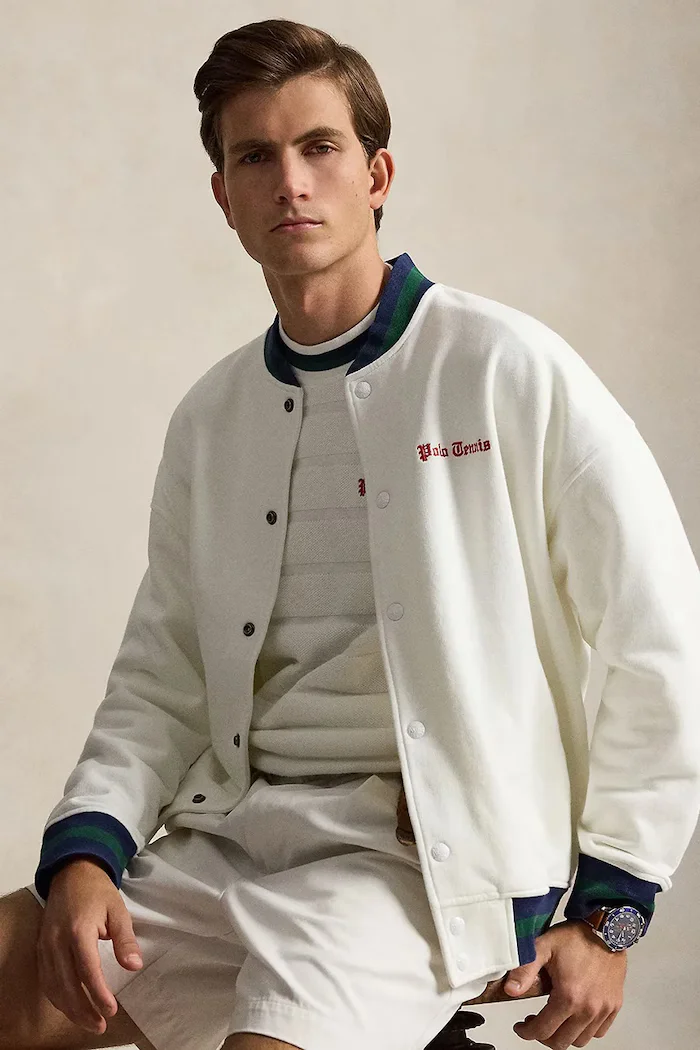 Polo Ralph Lauren суичър с цип мъжки бял 710B19233
