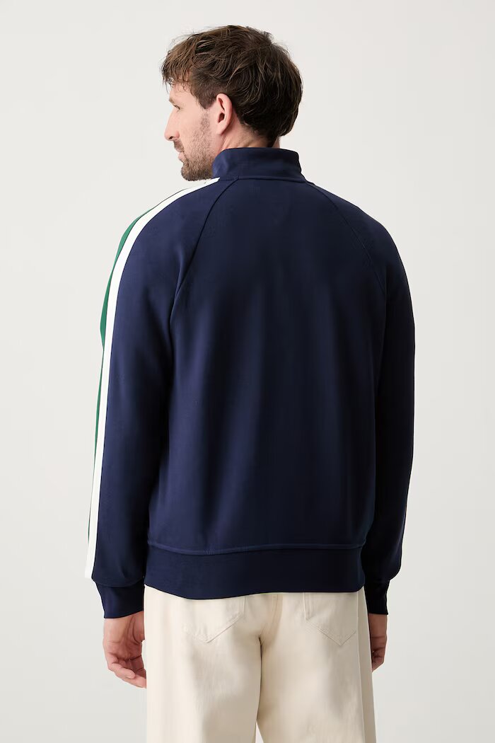 Polo Ralph Lauren суичър с цип мъжки с памук тъмносин 710B20430