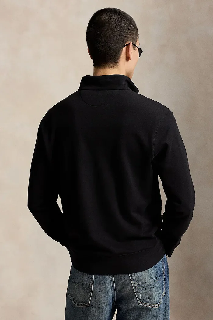 Polo Ralph Lauren Суичър в черно с изчистен дизайн 710812963037