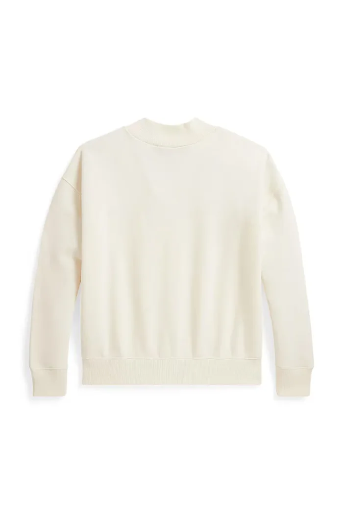 Polo Ralph Lauren суичър за деца с памук бежов 313B28482001