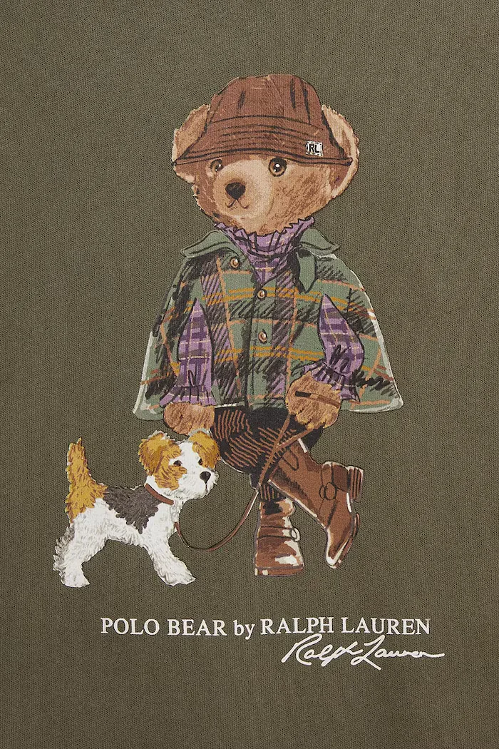 Polo Ralph Lauren суичър за деца с памук зелен 313B26298001