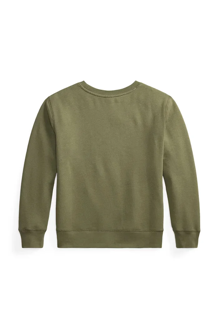 Polo Ralph Lauren суичър за деца с памук зелен 323B27294001