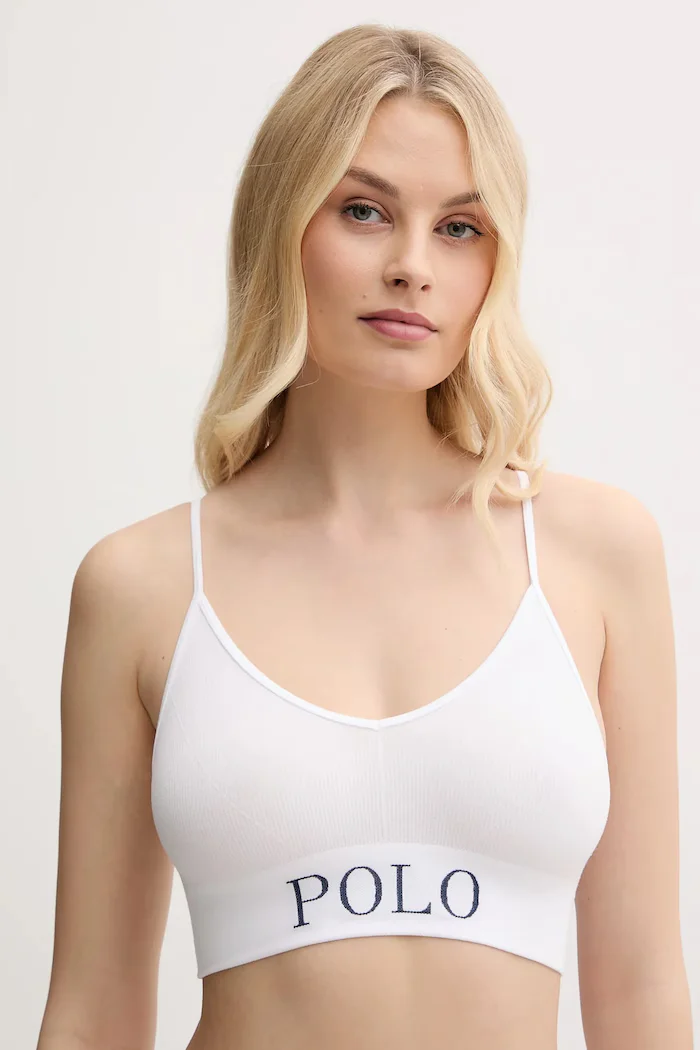 Polo Ralph Lauren сутиен с лиосел бял 4P0311