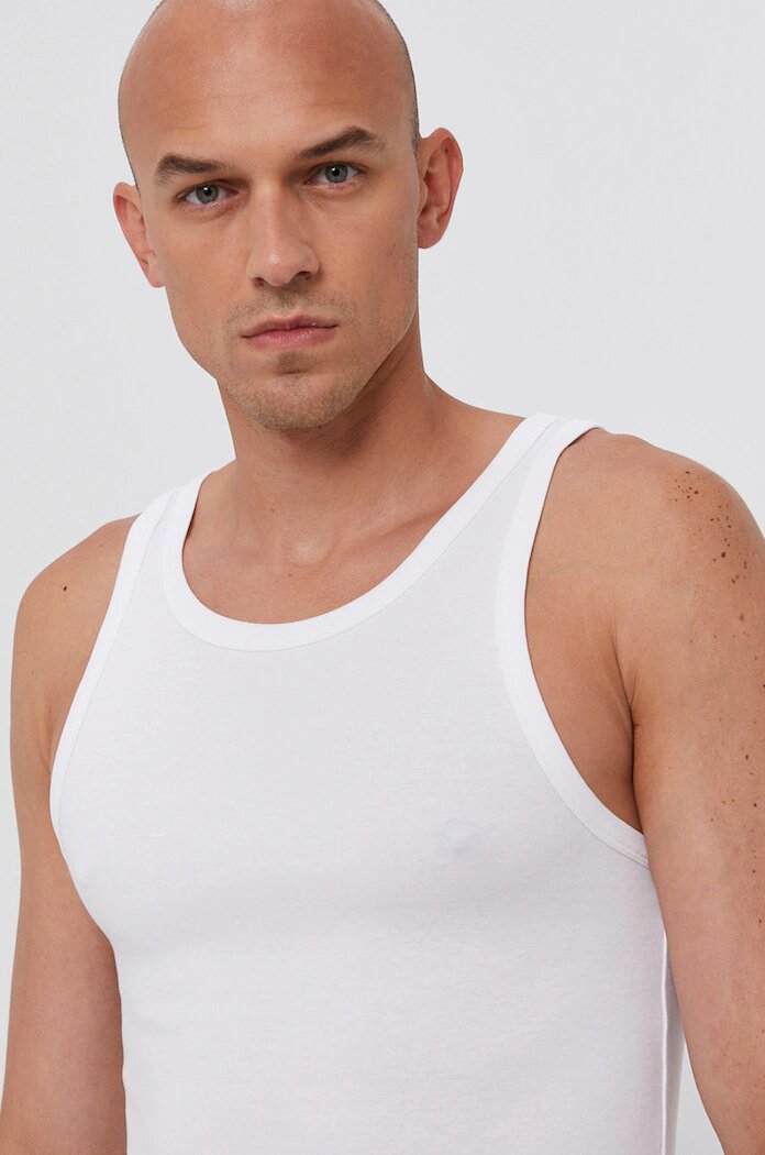 Polo Ralph Lauren Тениска (2 броя) мъжка в бяло 714835886001