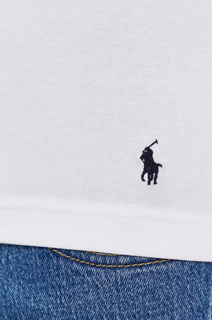 Polo Ralph Lauren Тениска (2 броя) мъжка в бяло 714835886001