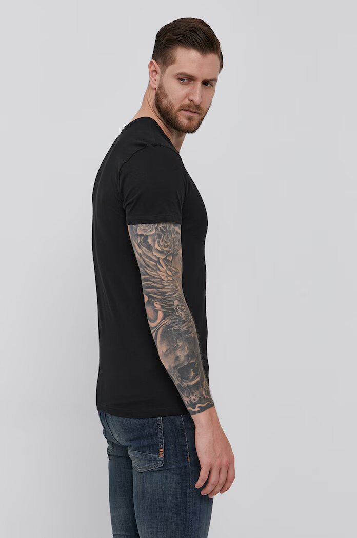 Polo Ralph Lauren Тениска (3 броя) мъжка в черно с изчистен дизайн
