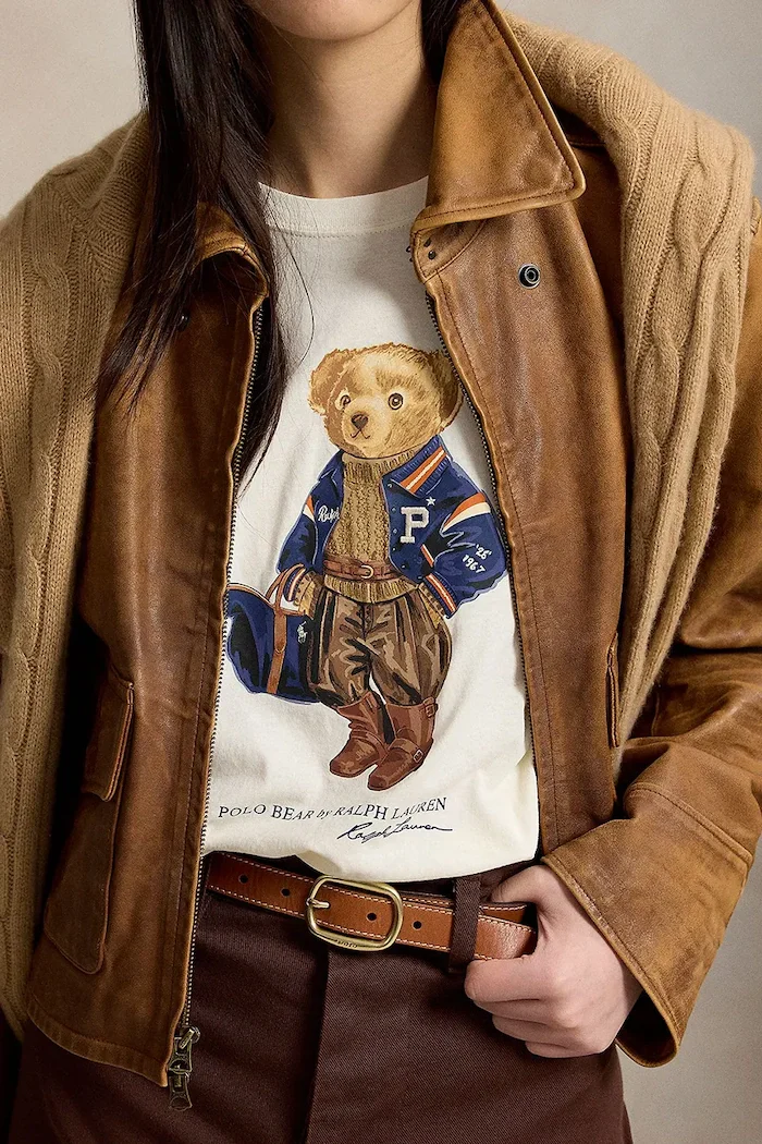 Polo Ralph Lauren тениска дамска от памук бежова 211B17774