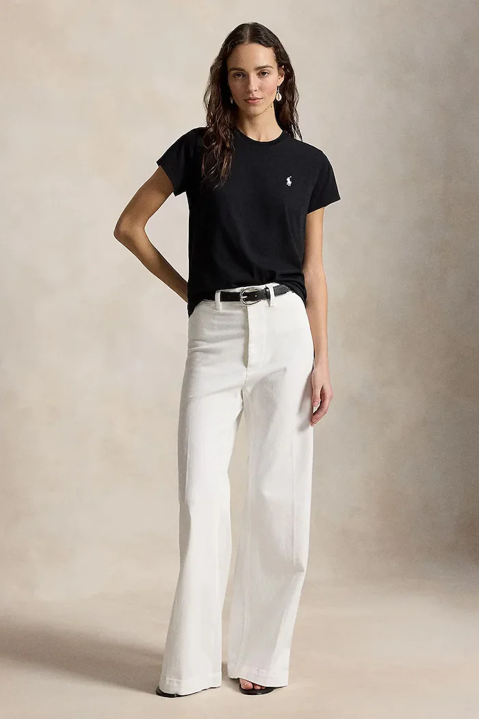 Polo Ralph Lauren тениска дамска от памук черна 211B14605