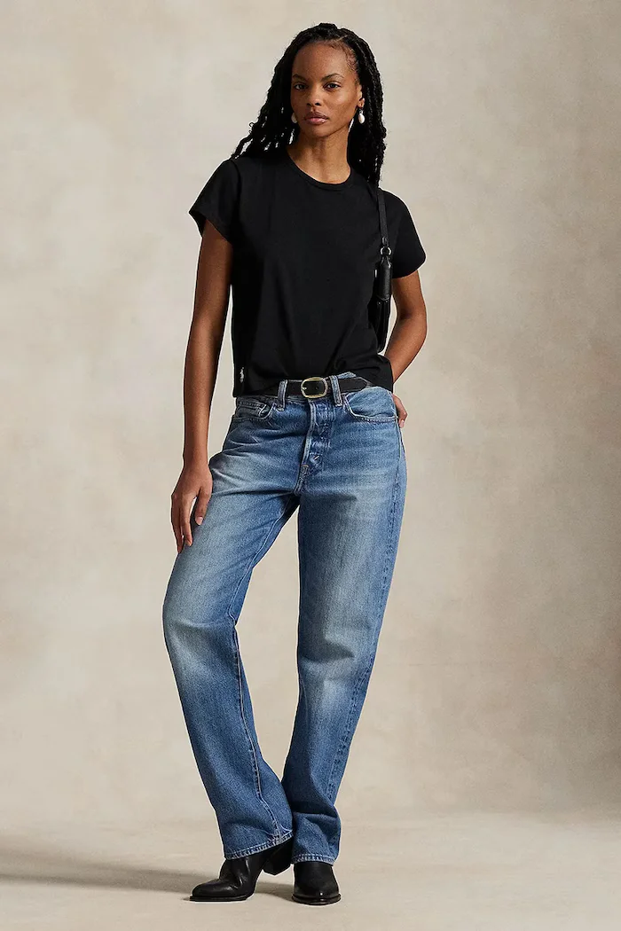 Polo Ralph Lauren Тениска дамска в черно 211967102