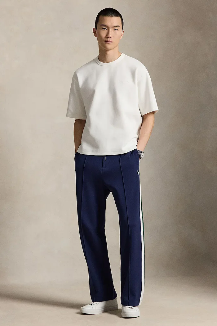 Polo Ralph Lauren тениска мъжка с памук бяла 710B19071