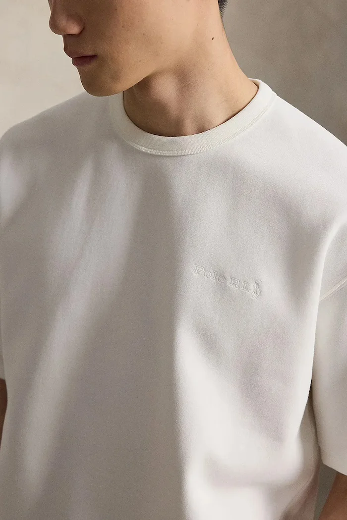 Polo Ralph Lauren тениска мъжка с памук бяла 710B19071