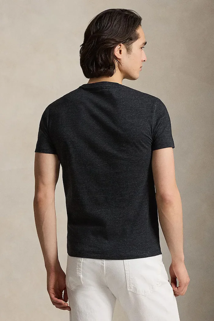 Polo Ralph Lauren Тениска мъжка в черно с изчистен дизайн