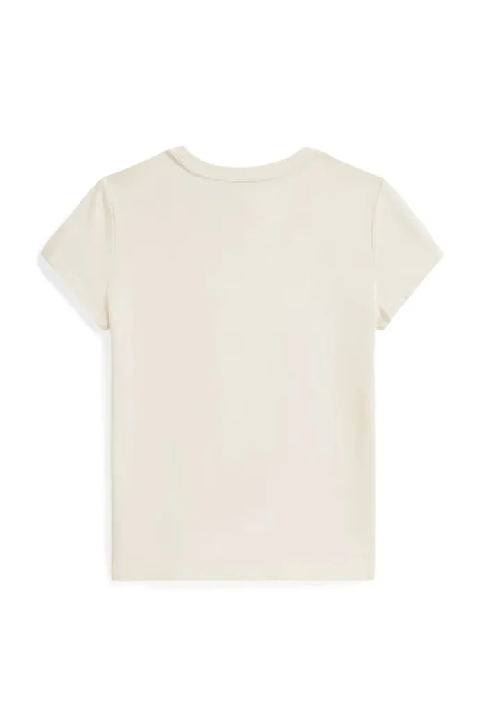Polo Ralph Lauren тениска за деца от памук бежова 313B28481001