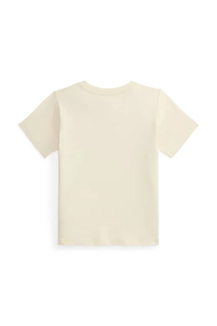 Polo Ralph Lauren тениска за деца от памук бежова 322B27298002