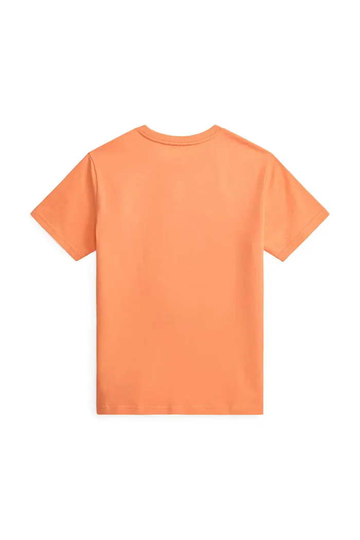 Polo Ralph Lauren тениска за деца от памук оранжева 323B13589001
