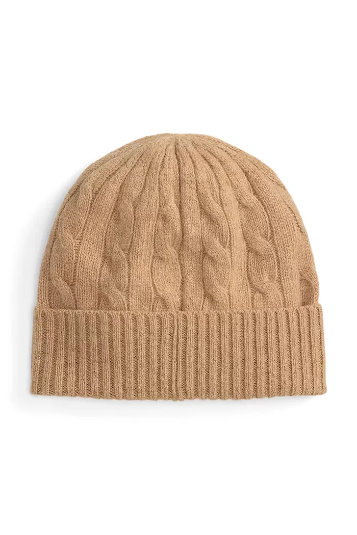 Polo Ralph Lauren Вълнена шапка в бежово 455981442
