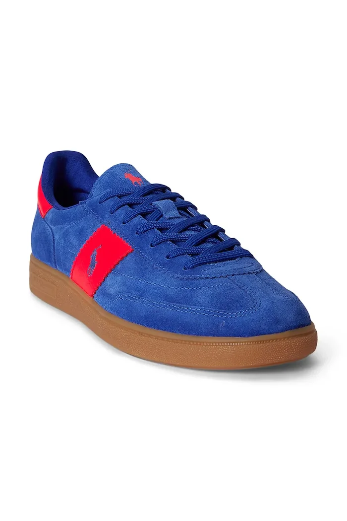 Polo Ralph Lauren Велурени маратонки Bedford Pp в синьо 809P07172001