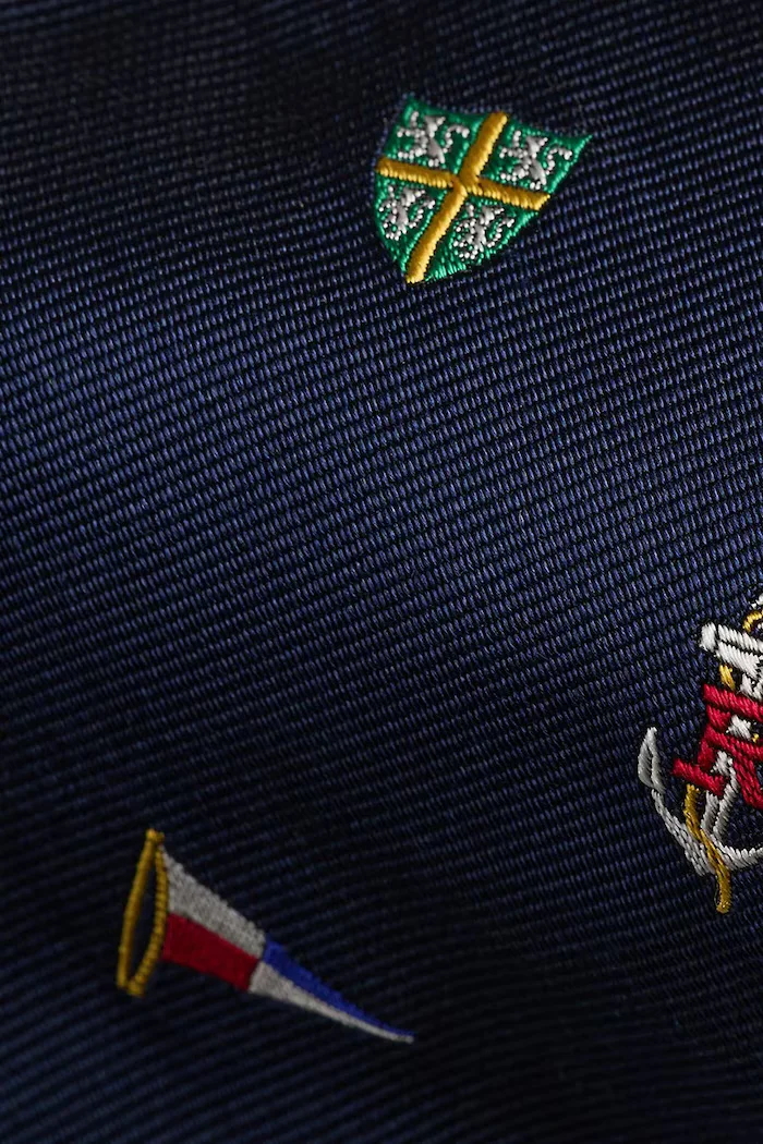 Polo Ralph Lauren вратовръзка мъжка от коприна тъмносиня 712B18787
