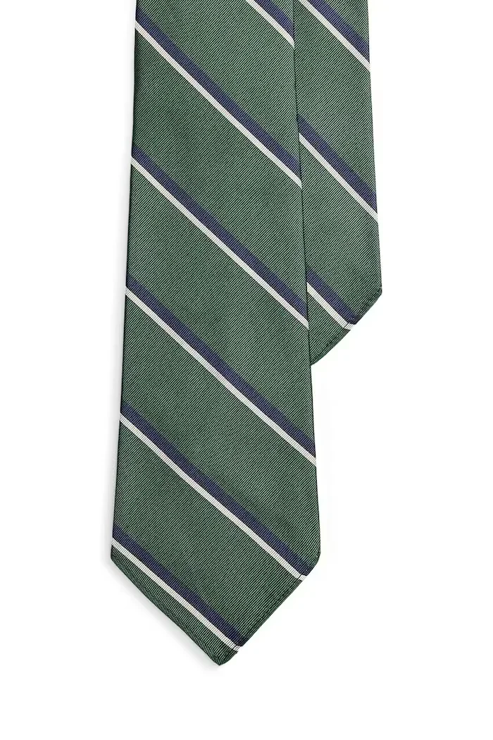 Polo Ralph Lauren Вратовръзка мъжка с коприна зелена 712B18797