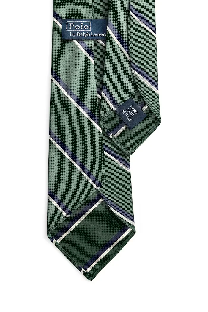 Polo Ralph Lauren Вратовръзка мъжка с коприна зелена 712B18797