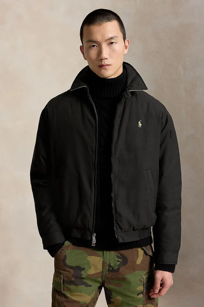 Polo Ralph Lauren яке бомбър мъжко черно 710B15533