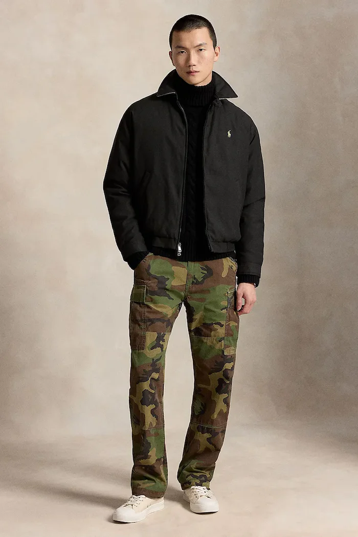 Polo Ralph Lauren яке бомбър мъжко черно 710B15533