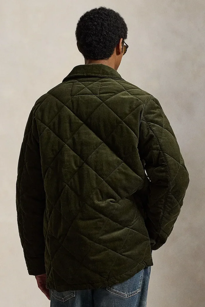 Polo Ralph Lauren яке мъжко от памук зелено 710B15981
