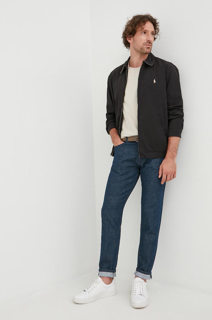 Polo Ralph Lauren Яке в черно с преходна изолация 710548506003