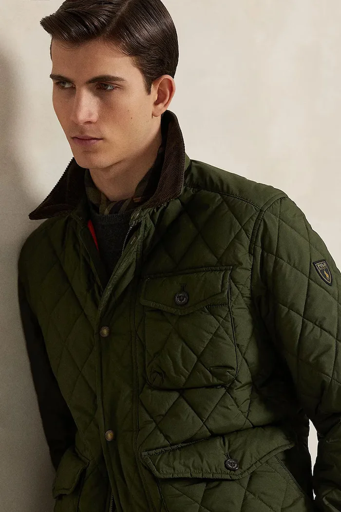 Polo Ralph Lauren Яке в зелено преходен модел 710847071