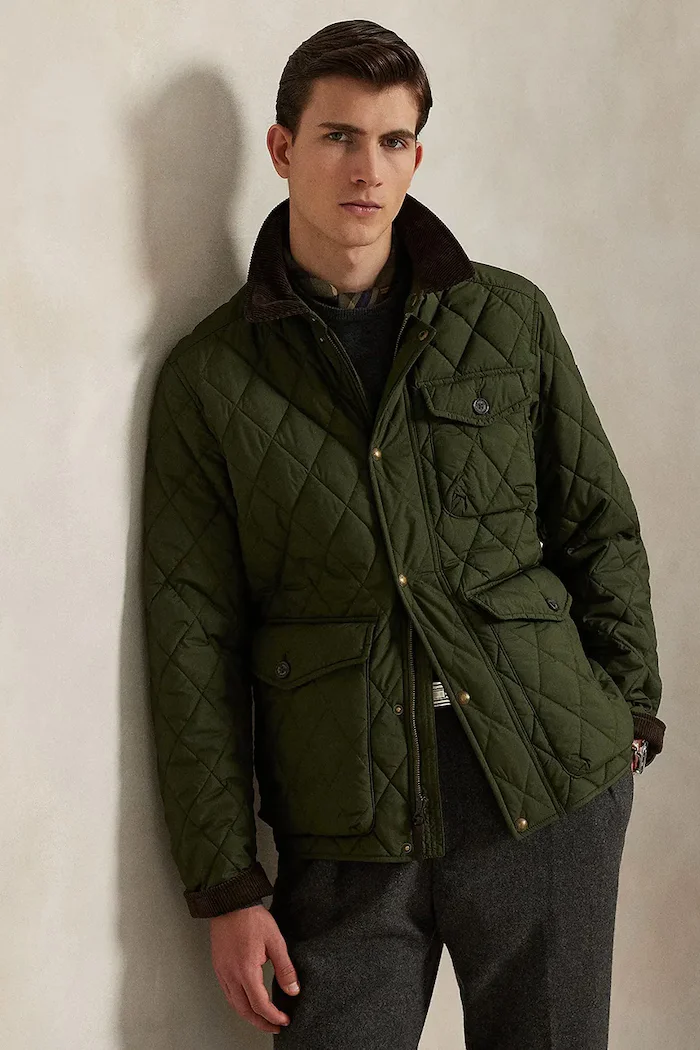 Polo Ralph Lauren Яке в зелено преходен модел 710847071