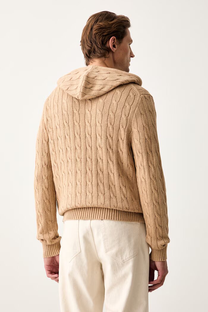 Polo Ralph Lauren жилетка мъжка от памук кафява 710B18057
