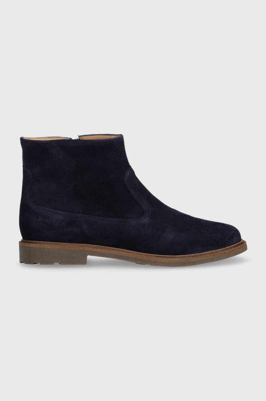 Pom D'api Детски велурени боти SISTER BOOTS