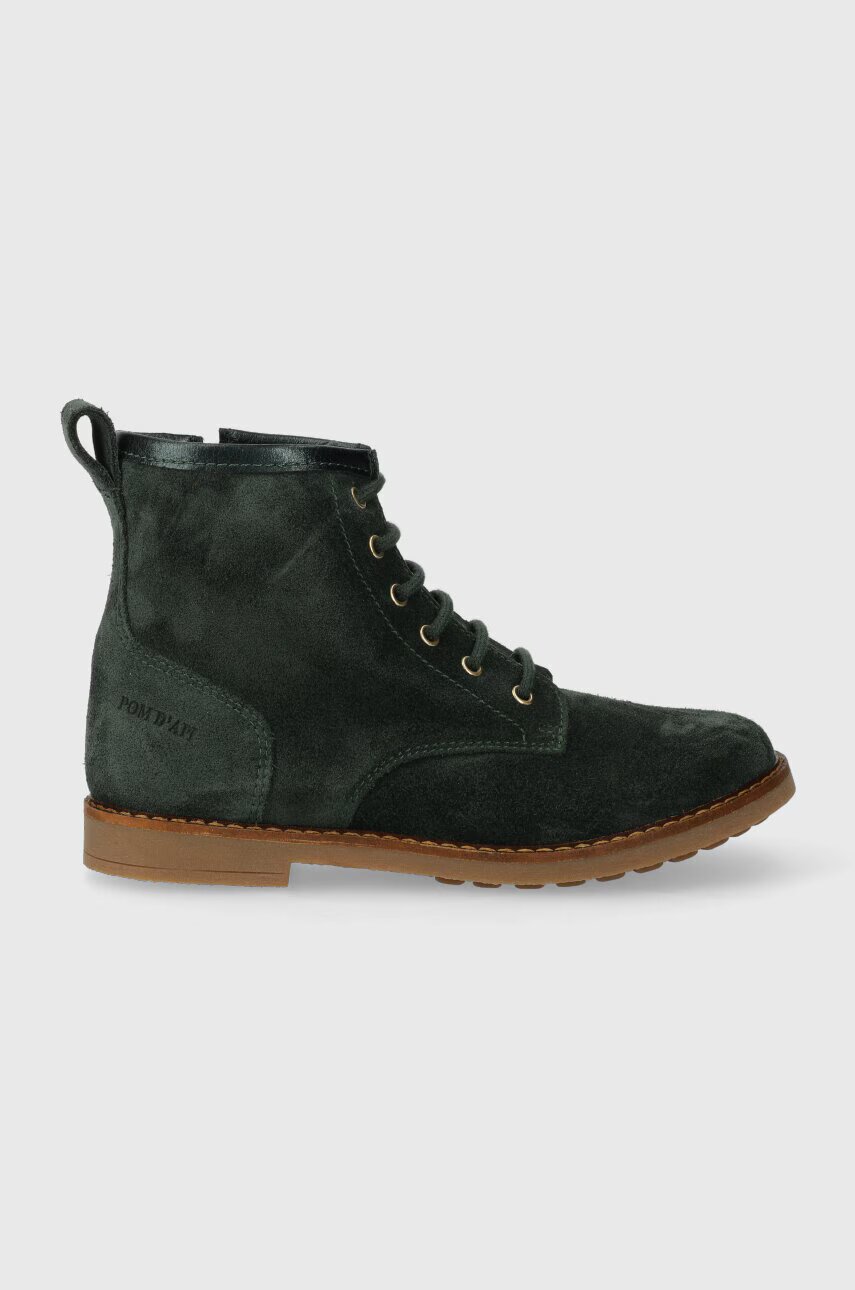 Pom D'api Детски велурени боти TRIP HI LACE