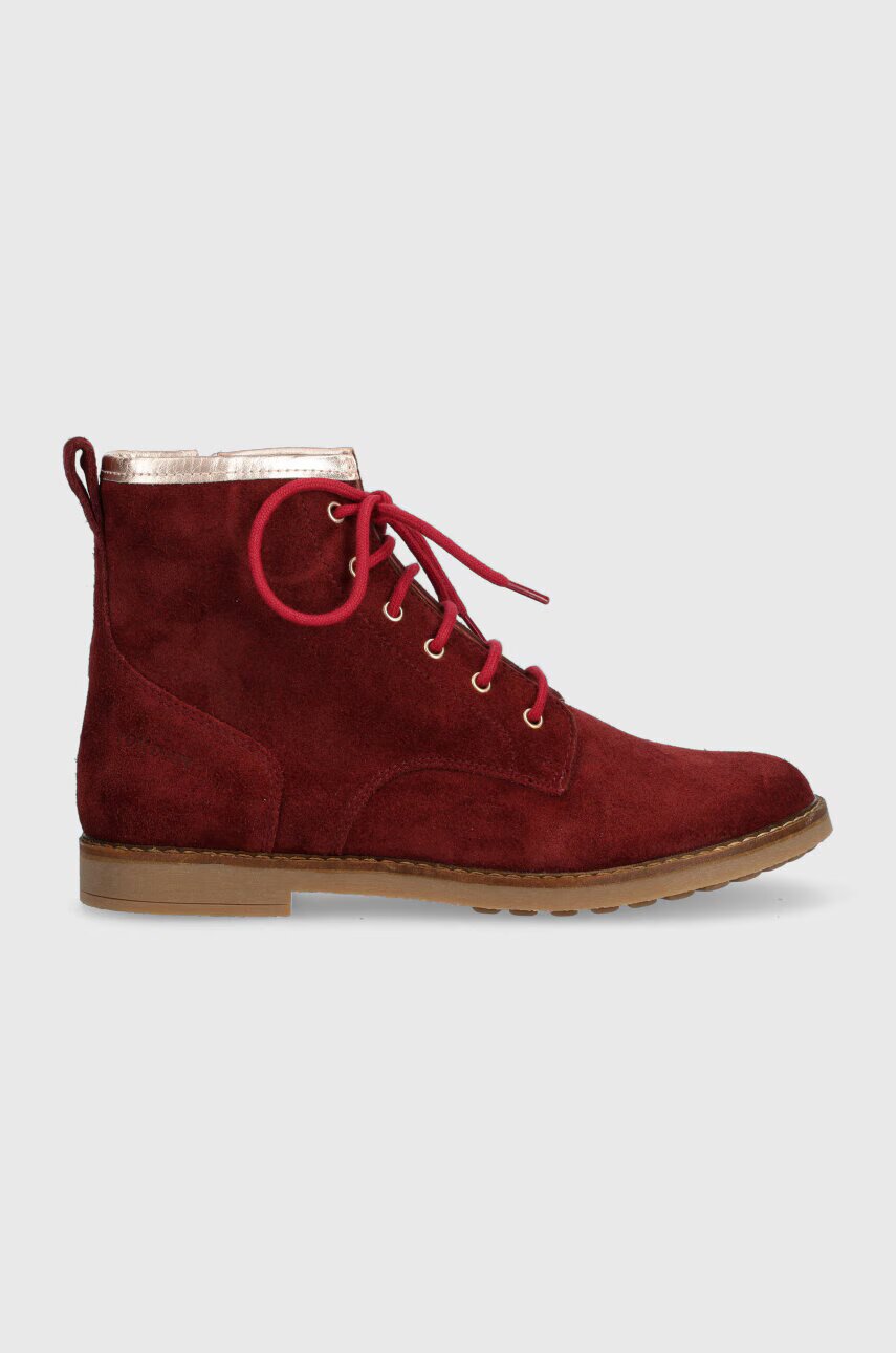 Pom D'api Детски велурени боти TRIP HI LACE